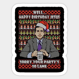 The Office Michael Scott Sticker